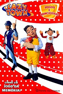 Livro Lazytown - Jogos E Brincadeiras