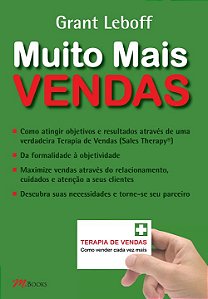 Livro Muito Mais Vendas: Terapia de Vendas - Como vender ...