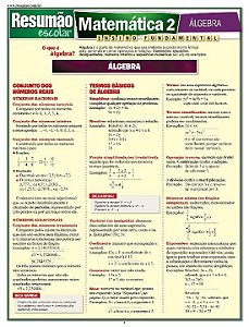 Livro Matemática 2 - Álgebra