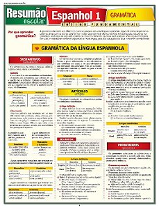 Livro Espanhol 1 - Gramática