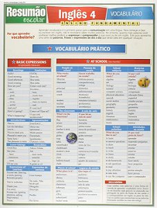 Livro Inglês 4 - Vocabulário