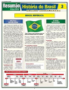 Livro História do Brasil 3 - República