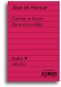 Livro Cartas a favor da escravidão