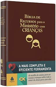 Livro Bíblia de recursos para o ministério com crianças -...