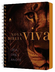 Livro Nova Bíblia Viva - Leia, Ore Eanote - Leão Força E ...