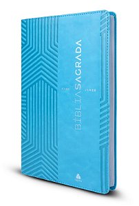 Livro Bíblia Sagrada King James - Ultrafina Slim -Turques...