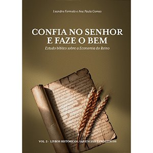 Livro Estudo Bíblico: Confia No Senhor E Faze O Bem - Vol...