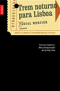 Livro Trem noturno para Lisboa (edição de bolso)