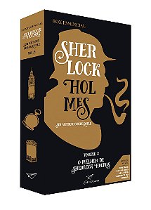 Livro Essencial Sherlock Holmes 2 - Box 3 Livros