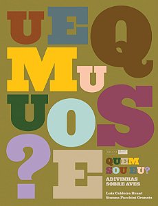 Livro Quem sou eu? Adivinhas sobre aves