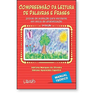 Livro Compreensão da leitura de palavras e frases - Provas de a...