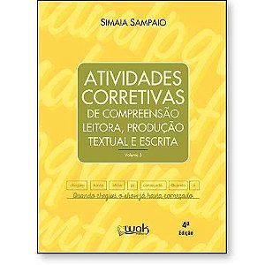 Livro Atividades corretivas de compreensão leitora, produção te...