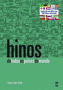 Livro Hinos de todos os países do mundo (com CD)