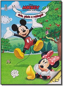 Livro Mickey E Os Seus Amigos - Crie, Pinte E Rabisque