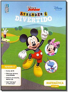 Livro Disney Junior Aprender É Divertido