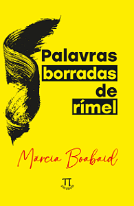 Livro Palavras borradas de rímel
