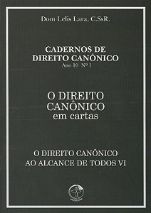 Livro Direito Canonico Em Cartas O - O Direito Canonico Ao Alca...