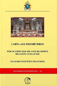Livro Documentos Pontifícios 40 - Carta Do Papa Francisco Aos P...