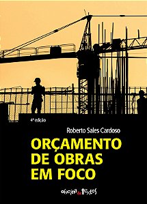 Livro Orçamento de obras em foco