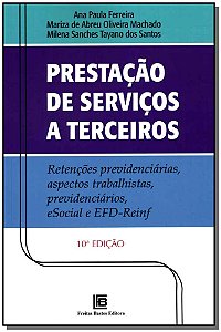 Livro Prestação De Serviços A Terceiros - 10Ed/19