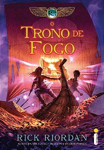 Livro O Trono de Fogo: (Série As crônicas dos Kane) (Volu...