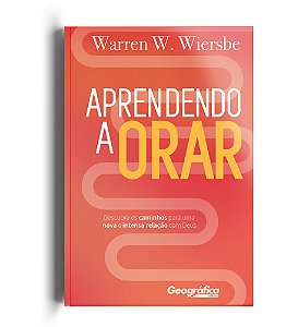 Livro Aprendendo a orar