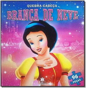 Livro Quebra-Cabeça Branca De Neve