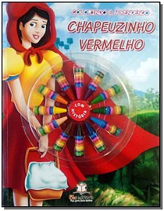Livro Colorindo E Aprendendo - Chapeuzinho Vermelho