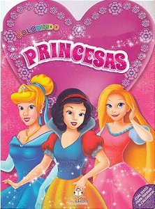 Livro Colorindo - Princesas