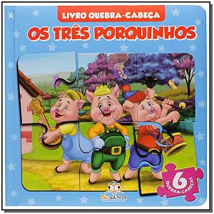 Livro Livro Quebra-Cabeça - Os Três Porquinhos