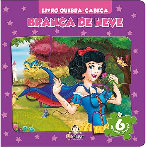 Livro Livro Quebra-Cabeça - Branca De Neve