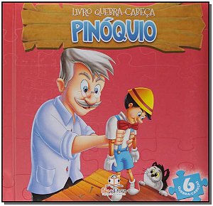 Livro Livro Quebra-Cabeça - Pinóquio