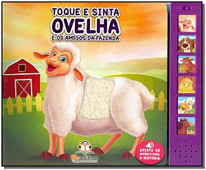 Livro Toque E Sinta - Ovelha E Os Amigos Da Fazenda