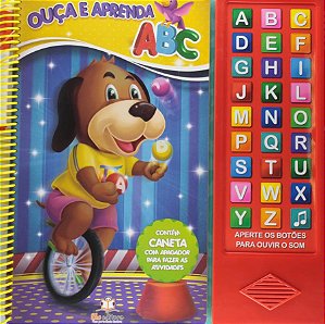 Livro Ouça E Aprenda - Abc