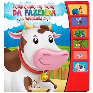 Livro Conhecendo Os Sons Da Fazenda: Vaquinha