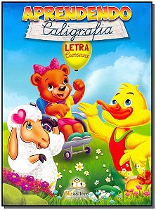 Livro Aprendendo Caligrafia - Letra Cursiva