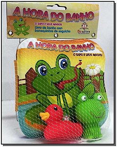 Livro A Hora Do Banho - O Sapo E Seus Amigos