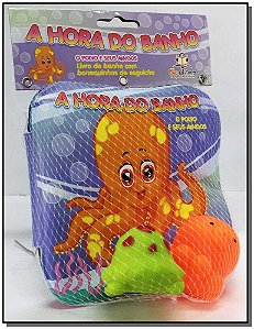 Livro A Hora Do Banho - O Polvo E Seus Amigos