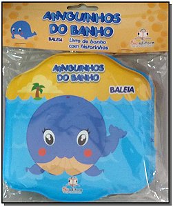 Livro Amiguinhos Do Banho - Baleia