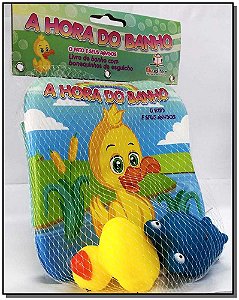 Livro A Hora Do Banho - O Pato E Seus Amigos