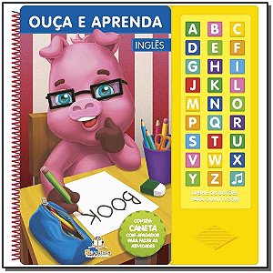 Livro Ouça E Aprenda - Ingles