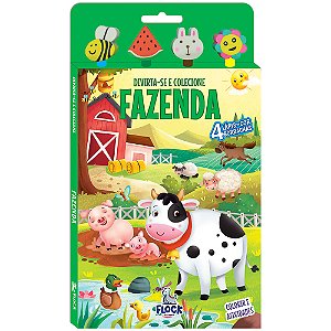 Livro Divirta-Se E Colecione: Fazenda