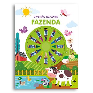 Livro Diversão Em Cores: Fazenda