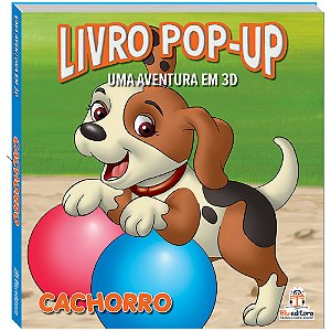 Livro Livro Pop-Up - Aventuras Em 3D: Cachorro