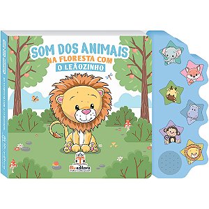 Livro Som dos animais: na fazenda com o leãozinho