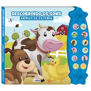Livro Descobrindo os sons: animais da fazenda