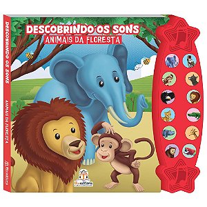 Livro Descobrindo os sons: animais da floresta