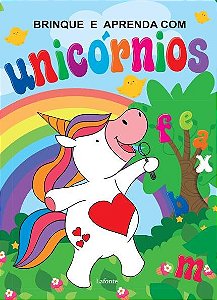 Livro Brinque E Aprenda Com Unicornios
