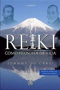 Livro Reiki Como Filosofia De Vida -  Preto E Branco