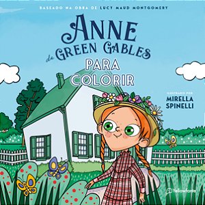 Livro Anne de Green Gables para colorir